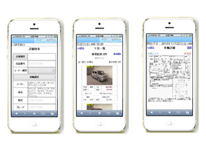 スマートフォン用オークションシステム